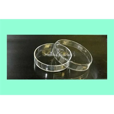 jual cawan petri kaca    mm petri dish borosilicate glass shopee