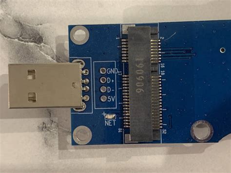 Адаптер переходник MINI PCI E слот для сим карты to USB подходит для ...