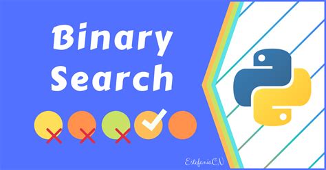 Binary Search In Python A Visual Introduction Laptrinhx