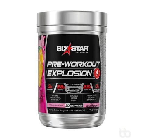 Buy Muscletech Six Star Pre Workout Explosion 30 Servings Online Dubai