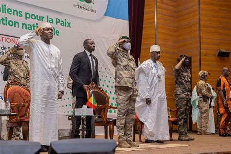 Les Recommandations Du Dialogue Inter Maliens Pour La Paix Et La