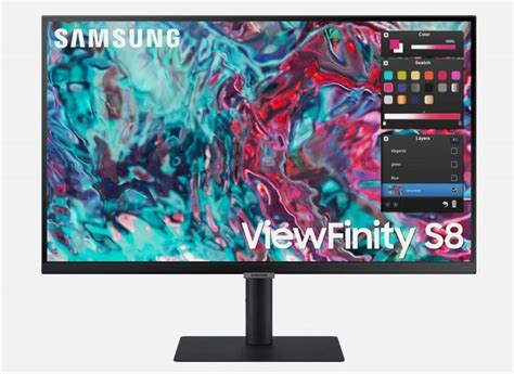 4К-монитор Samsung ViewFinity S8UT получил два порта Thunderbolt. Один ...