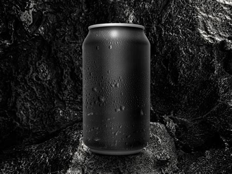 Black Can Mockup Free Vectors And Psds To Download