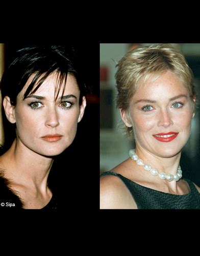 Beaute people coiffure cheveux retro cinema Le cinéma en noir et blonde Elle