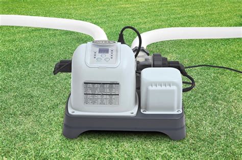 Песчаные фильтры насосы с хлоргенератором для бассейнов