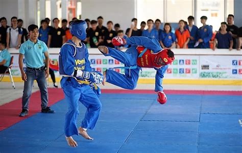 Gay cấn những pha đối kháng Vovinam của sinh viên toàn miền Bắc