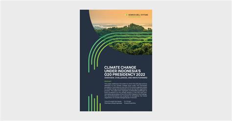 Climate Change under Indonesia’s G20 Presidency 2022: Overview ...