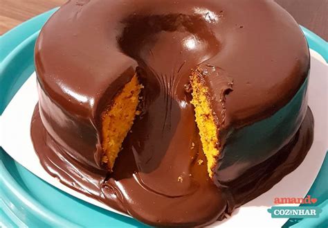 Calda Para Bolo Vulcão De Chocolate Compartilhar Bolo