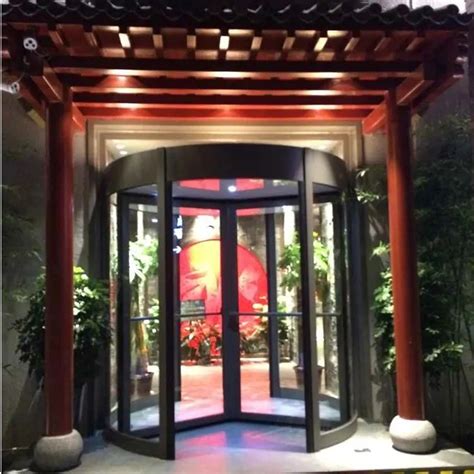 high quality automatic revolving door rotation door  hotel