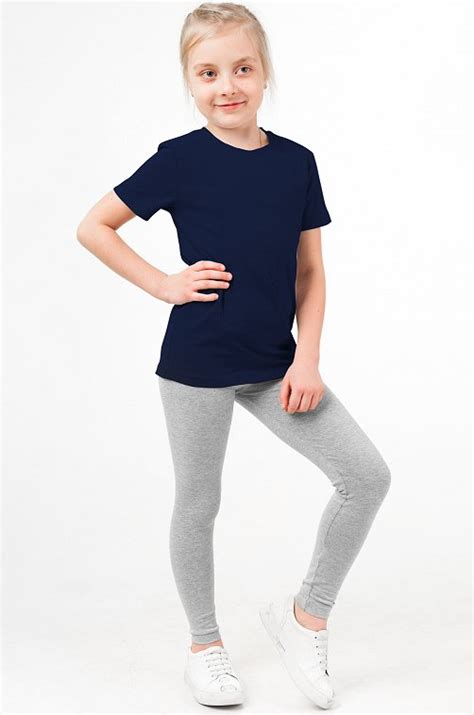 Легинсы для девочки Batik 6578424 серый купить оптом в HappyWear.ru