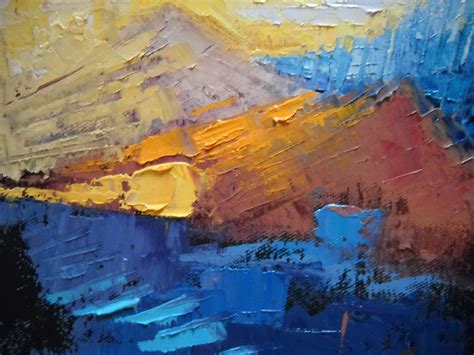 Daily Painters Abstract Gallery Abstract Landscape Daily Painting