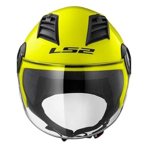 Casco LS2 AIRFLOW F562 SOLID AMARILLO FLUOR Motortazo