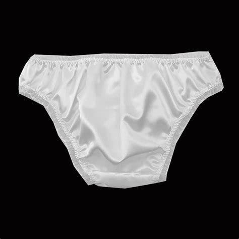 Satin Frilly Sissy Ruffled Panties Bikini Knicker Underwear Briefs