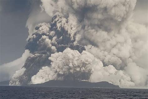 Hunga Tonga Hunga Haapai Volcano Erupts In Tonga The Scribe