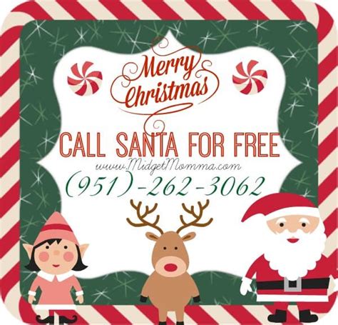 Call or Facetime SANTA With Santa's phone number! Perfect for Kids!