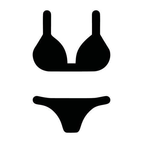 bikini icono sencillo ilustración de bikini vector icono 27193735 Vector en Vecteezy