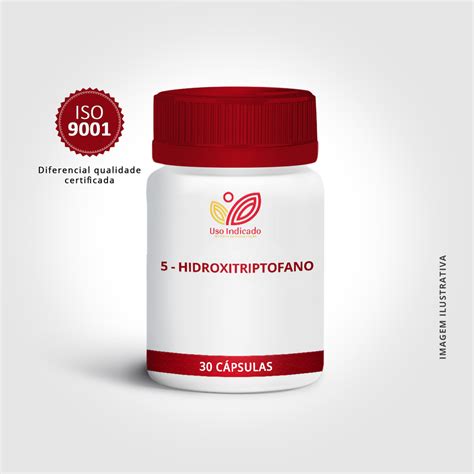 O Que É 5 Hidroxitriptofano - 5- HIDROXITRIPTOFANO 100MG - 30 cápsulas