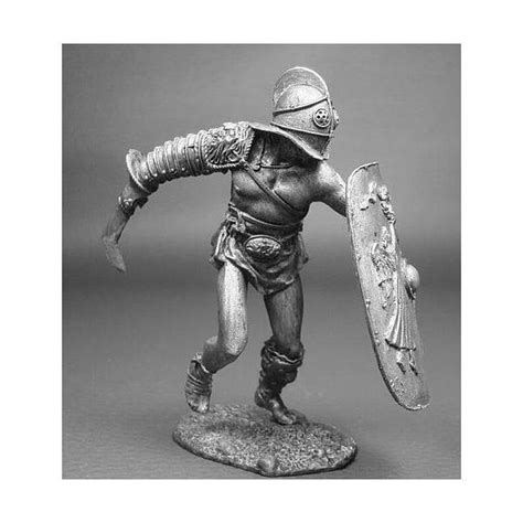 Action Figure Toys Gladiator Secutor Roman Empire 54 Mm Figure 132