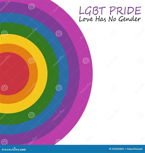 Pride Month Logo With Rainbow Flag Pride Symbol With Heart Lgbt Sexual Minorities Gays And