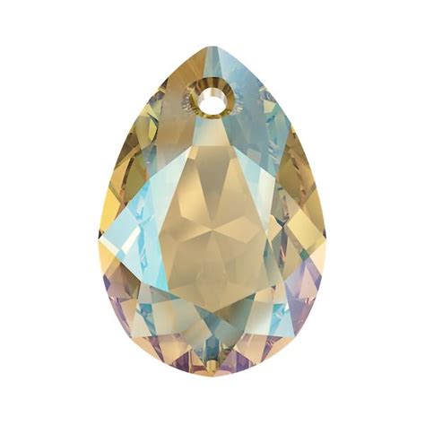 Swarovski Груша Pear Cut 16мм Light Colorado Topaz Shimmer 6433