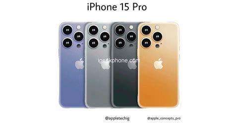 Los Colores Del Iphone 15 Pro Son Pura Fantasía