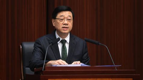 Key Takeaways From Hksar Chief Executives Policy Address Cgtn