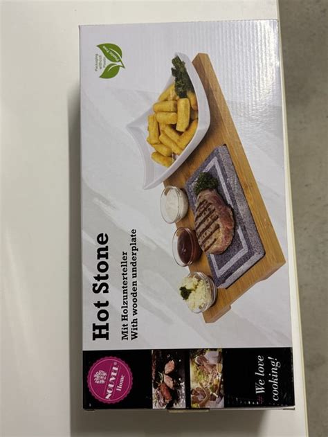 Nouvel Hot Stone Platte teilig für Steak Neu und originalverpackt