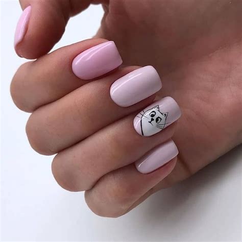 Trendy Nude Nail Designs Minimalist Acrylic Nails