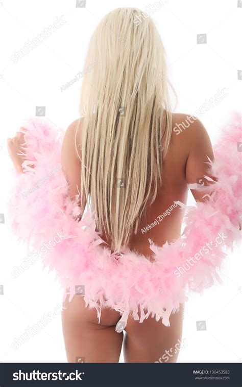 Photo De Stock Sexy Blonde Nude Seen Behind 106453583 Shutterstock