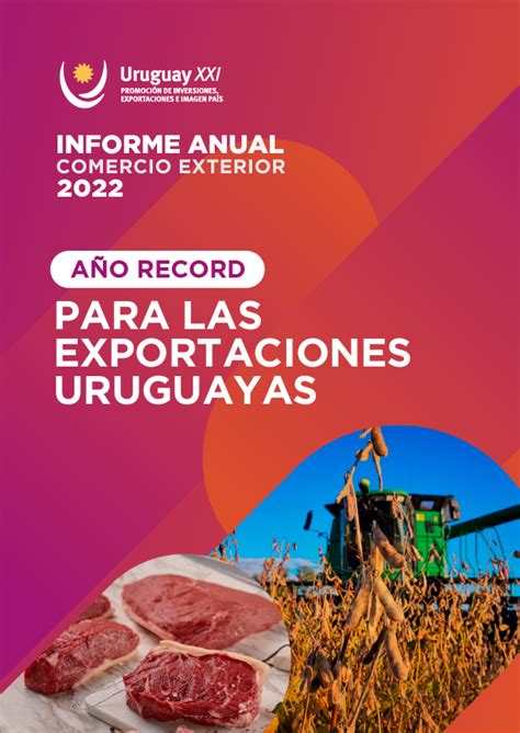 Informe Anual De Comercio Exterior De Uruguay Centro De