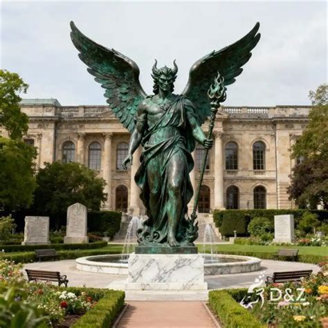 The Fallen Angel Statue Exploring The Iconic Emblem Of Human Observation And Suffering