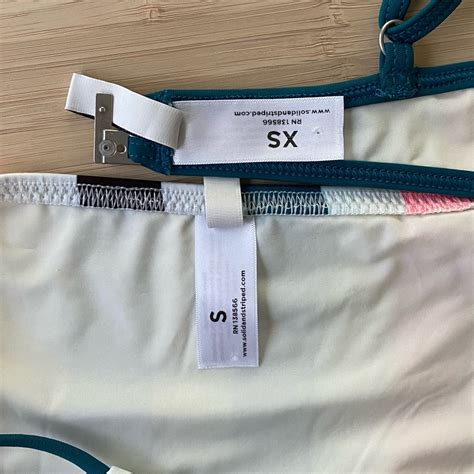 Solid Striped Bikini Gem