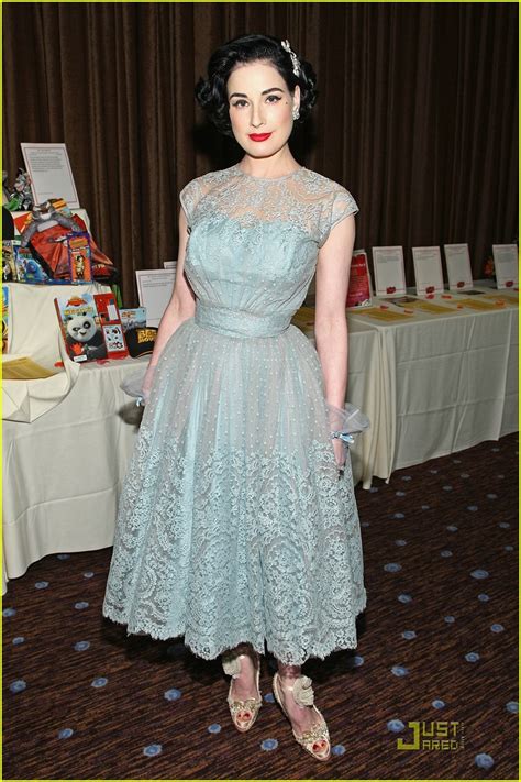 Dita Von Teese Gay And Lesbian Center Sassy Photo Dita Von Teese Pictures Just Jared