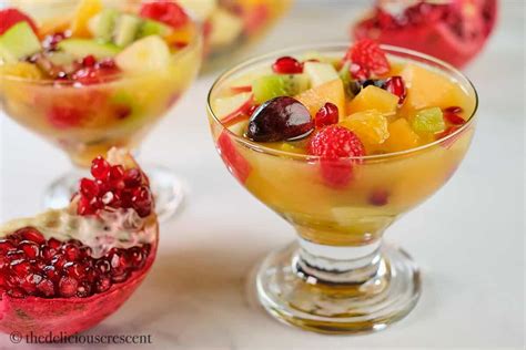 Easy Fruit Salad With Orange Juice The Delicious Crescent