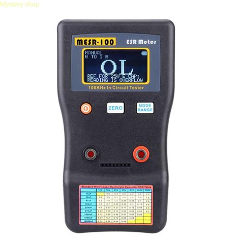 Тестер конденсаторов MESR-100, омметр, профессиональный измеритель ...