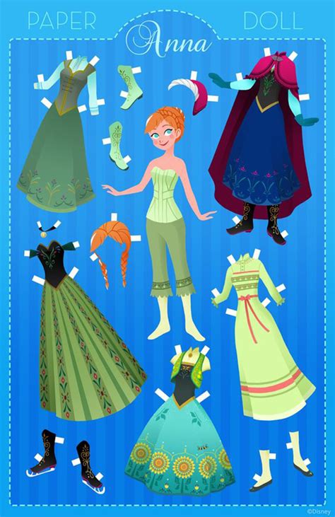 Princess Paper Dolls Printable