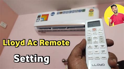 Lloyd Ac Remote Function Youtube