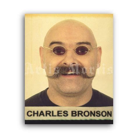 Printable Charles Bronson The Most Notorious Prisoner Of Uk Photo Poster