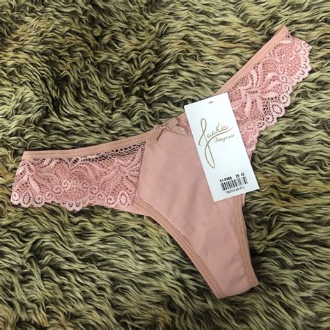 Calcinha Renda Fio Dental Jackie Lingerie