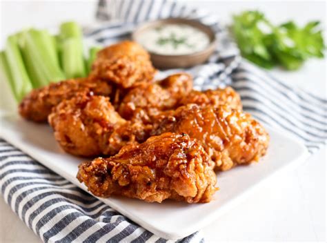 Crispy Fried Chicken Wings With Hot Honey Sauce Jehan Can Cook