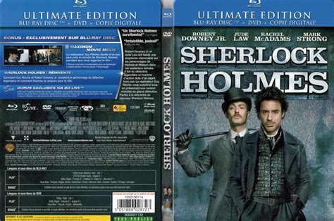 Jaquette Dvd De Sherlock Holmes Blu Ray Cin Ma Passion