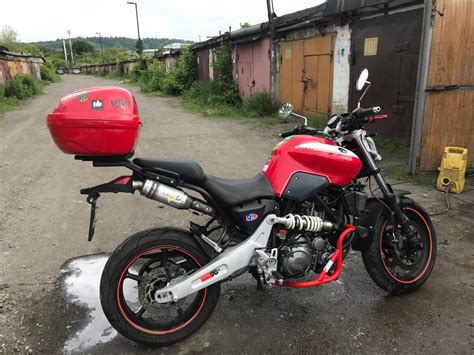 Купить б у Yamaha MT 03 инжектор 5 передач в Новокузнецке красный naked bike 2008 года на Авто