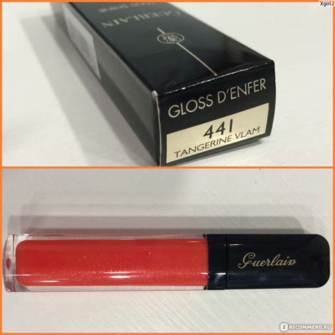Блеск для губ Guerlain Gloss D'enfer Maxi Shine - «Оттенок 441 ...