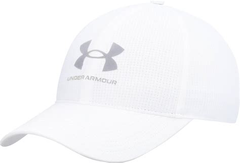 Under Armour Iso Chill Armourvent Adjustable Cap Unisex White Pitch