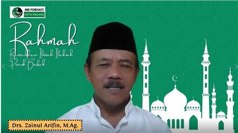 Rahmah Forhati Kota Malang Memaknai Hari Raya Idul Fitri Youtube