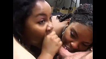 Two Hot Black Babes Suck A Huge Dick And Balls And Take Facial XNXX