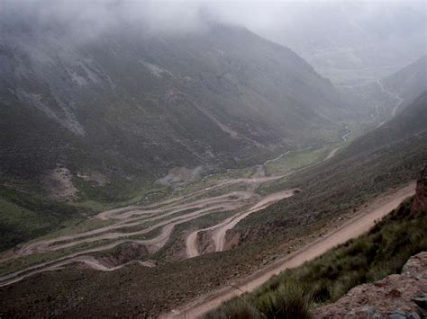 The Many Switchbacks Of The Mining Track Approach Photos Diagrams