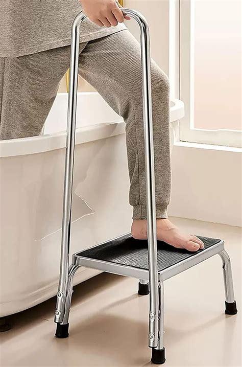 Medical Foot Step Stool Bed Step Stools For High Beds With Safety