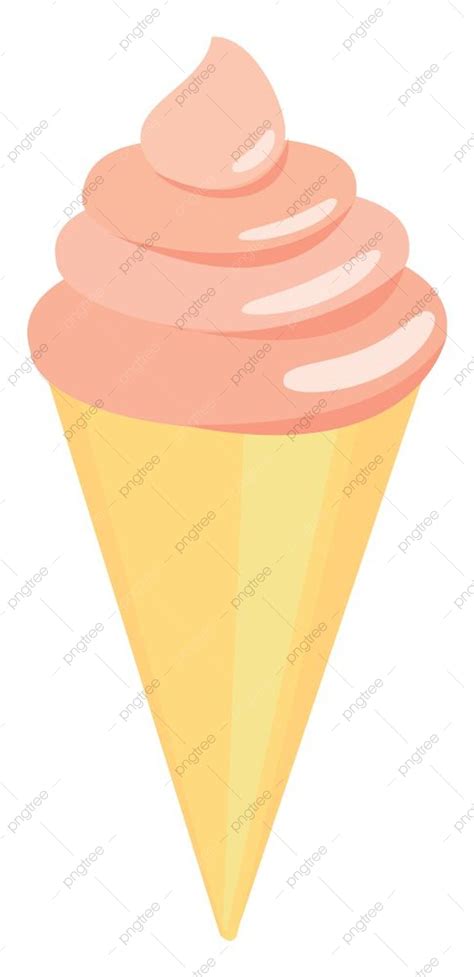 Ice Cream Dessert Vector Hd Images Orange Ice Cream Background Dessert