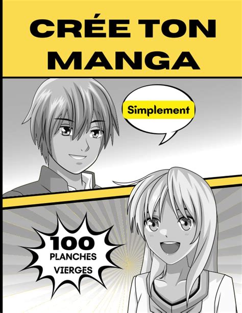 Buy Crée Ton Manga Simplement Bande dessinée vierge Une vaste gamme